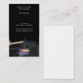 Carte de visite ferronnier ou ferronnerie 名刺 (正面/裏面)