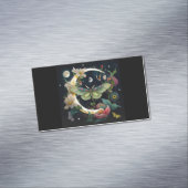 CARTE DE VISITE MAGNETIQUE- PAPILLON DE NUIT マグネット名刺 (インサイチュ)