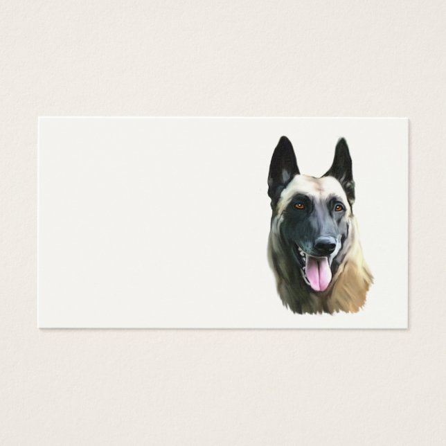 carte de visite malinois (正面)