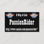 Carte de visite PassionRider 名刺 (裏面)