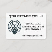  Carte de visite personnalisable 名刺 (正面)