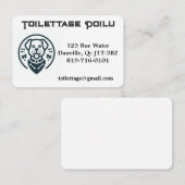 Carte de visite personnalisable 名刺 (正面/裏面)