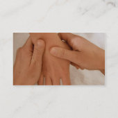 carte de visite pour ostéopathe 名刺 (裏面)