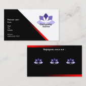 Carte de visite professionnelle 名刺 (正面/裏面)