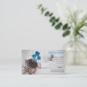 Carte de visite professionnelle, camping 名刺 (スタンド正面)