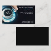 Carte de visite professionnelle consultant 名刺 (正面/裏面)