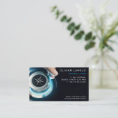 Carte de visite professionnelle consultant 名刺 (スタンド正面)