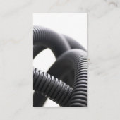 Carte de visite professionnelle électricien 名刺 (裏面)