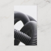 Carte de visite professionnelle électricien 名刺 (裏面)