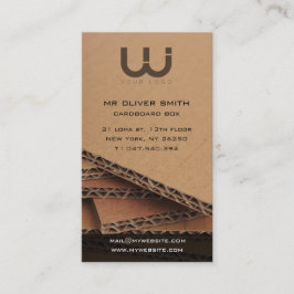 Carte de visite professionnelle, fond carton 名刺