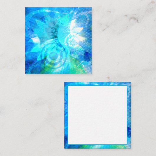 Carte de visite Zen スクエア名刺 (正面/裏面)