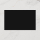 Carte de visite Zen avec un empilage de galets 名刺 (裏面)