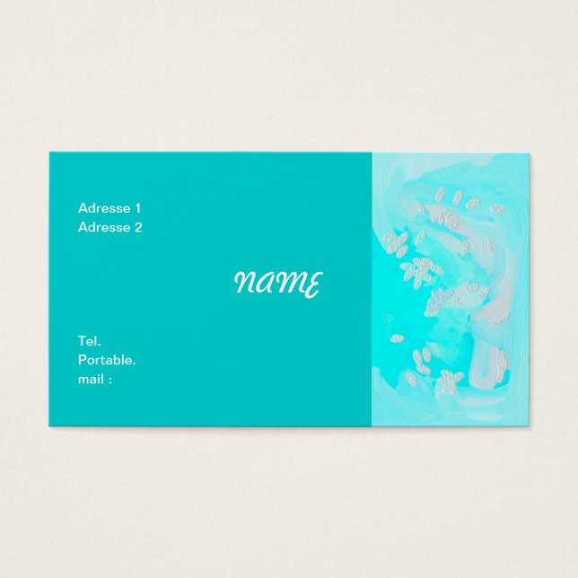 CARTE DE VISTE (正面)