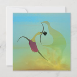 Carte de voeu "Vis sans t'oublier"