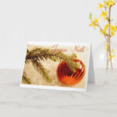 carte de vœux カード (黄色い花)