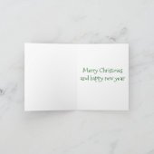 carte de voeux シーズンカード (内部)