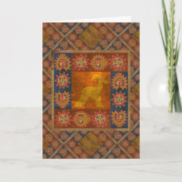 Carte de vœux Afghan シーズンカード