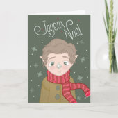 Carte de voeux - Lutin de Noël カード (正面)
