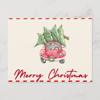 Carte de vœux MERRY CHRISTMAS ポストカード