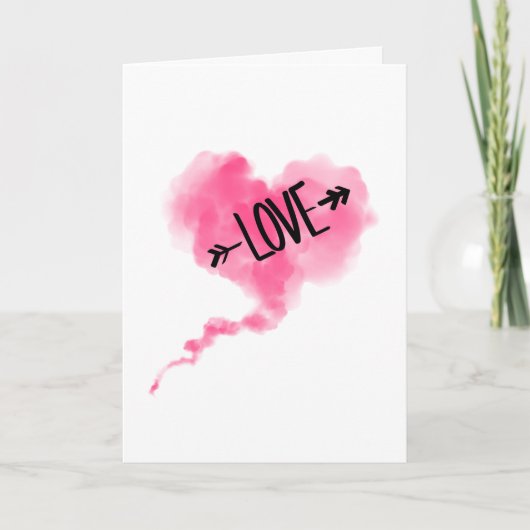 Carte de vœux pliées カード (正面)