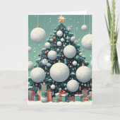 Carte de vœux pliées カード (正面)