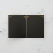 Carte de vœux pliées カード (内部)