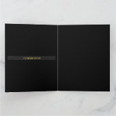 Carte de vœux pliées Tropical カード (内部)