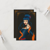 Carte de vœux simple カード (正面/裏面インサイチュ)