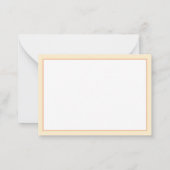 Carte décor désert et cactus. ノートカード (裏面)