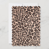 Carte fête des mères Léopard 招待状 (裏面)