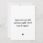 Carte fête des mères Léopard 招待状 (正面)