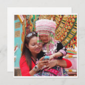 Carte Fête des Mères Thaïlande (正面/裏面)