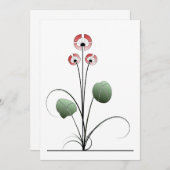 Carte Ikebana (正面/裏面)