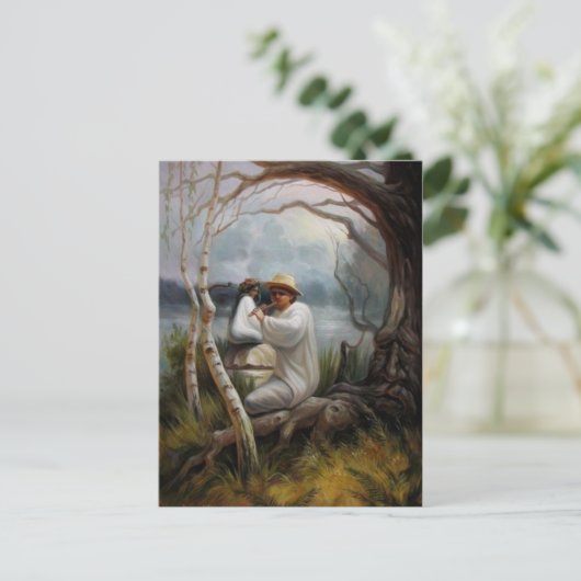 Carte illusion Visage 2 ポストカード (スタンド正面)