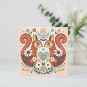 Carte, Invitation de Noël 招待状 (スタンド正面)