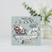 Carte, Invitation de Noël 招待状 (スタンド正面)