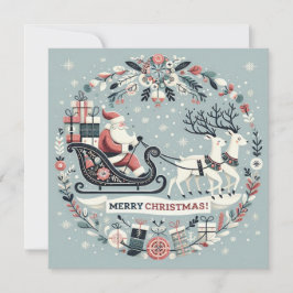 Carte, Invitation de Noël 招待状