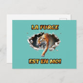 Carte La Force est en moi ポストカード (正面/裏面)