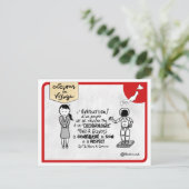 Carte Lesons de voyage :「エヴォリューション・ドン・ピュプル」 ポストカード (スタンド正面)