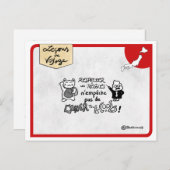 Carte Lesons de voyage :ジャポネスのハック ポストカード (正面/裏面)