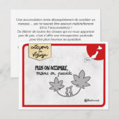 Carte Lesons de voyage :ジャポネス ポストカード (正面/裏面)