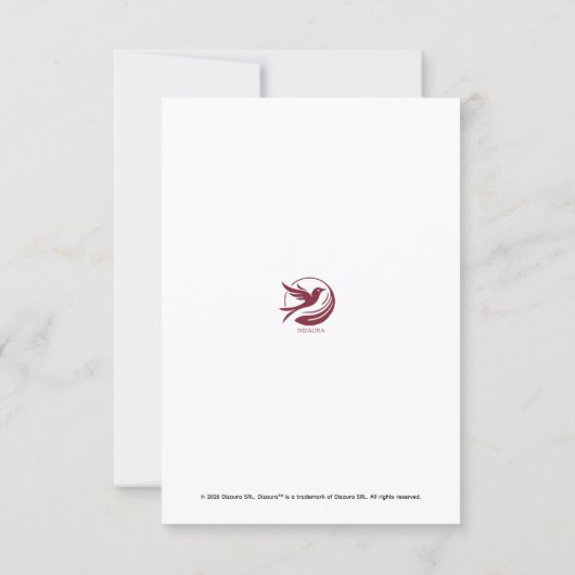 Carte Let the Day Open Fine Art Greeting Card (裏面)