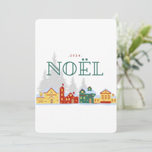 Carte NOEL 2024 招待状 (スタンド正面)