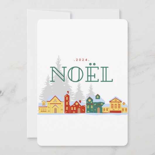 Carte NOEL 2024 招待状 (正面)