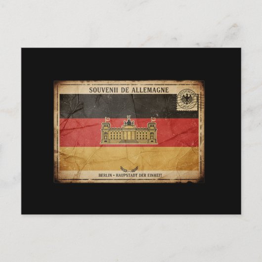 carte postal Allemagne ポストカード (正面)