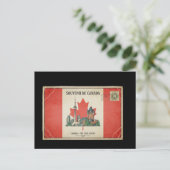 carte postal canada ポストカード (スタンド正面)