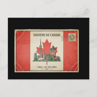 carte postal canada ポストカード