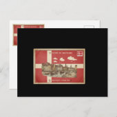 carte postal de Danemark ポストカード (正面/裏面)