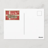 carte postal de Danemark ポストカード (裏面)
