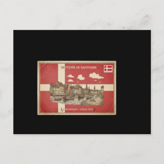 carte postal de Danemark ポストカード